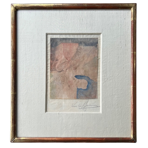 481 - Leslie Hurry (1909-1978), British1944, Figure by a PoolWatercolour and inkSigned bottom rightLabel o... 