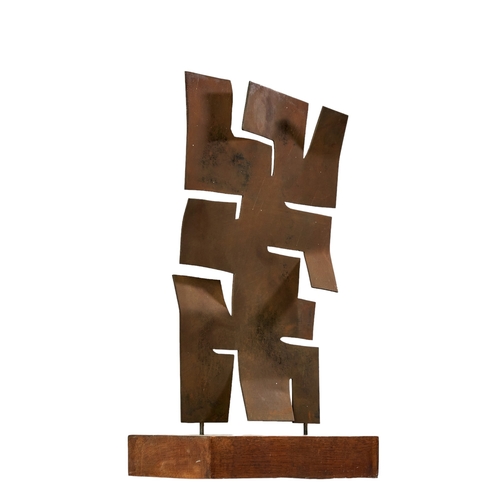 493 - Vojin Bakic (1915 - 1992), CroatianAn abstract sculptureSigned lower right, 'Bakic'Metal, steel (?),... 