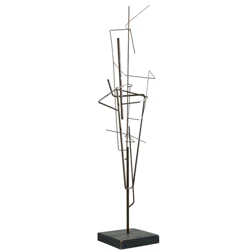 502 - Zbigniew Adamowicz (1916-1960)An abstract bronze upright mobileProvenance:Drian Galleries no.43 sold... 