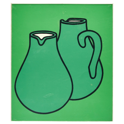 546 - Patrick Caulfield (1936 - 2005)Two Jugs, 1969Numbered verso 15/75Colour screenprint on paperPro... 