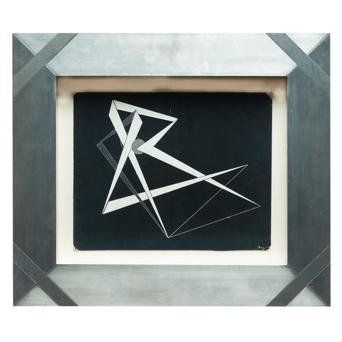 591 - Victor Anton (1909 - 1980)A geometrical composition, Circa 1950sAcrylic on paperSigned and dated bot... 