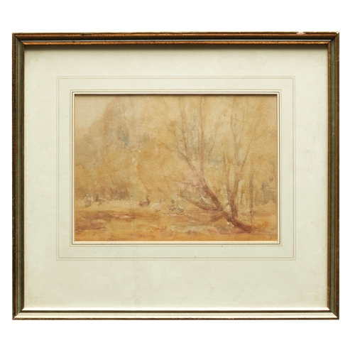 598 - 19th/20th CenturyA group of six works on paper[a] On The Hill, 1873, watercolour on paper[b] Jerusal... 