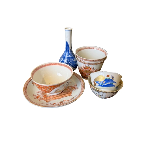 657 - East Asian17th/18th CenturyAn assortment of porcelainTo include:[a] Kangxi (1662 - 1722), Chinese ex... 