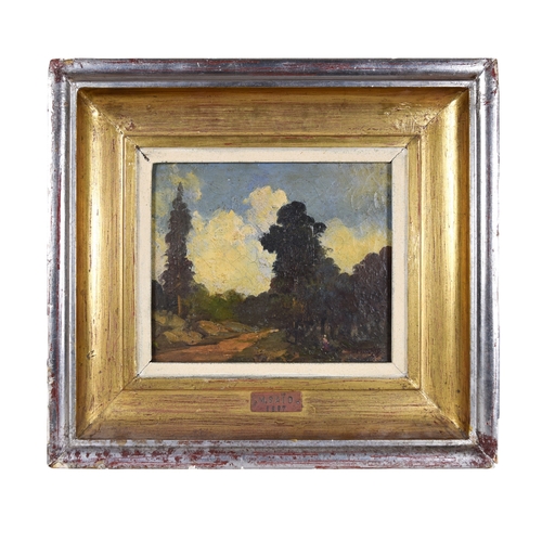 201 - Attributed to Mahmoud Saïd (1897-1964)A landscapeOil on canvasSigned and dated bottom rightFrom the ... 