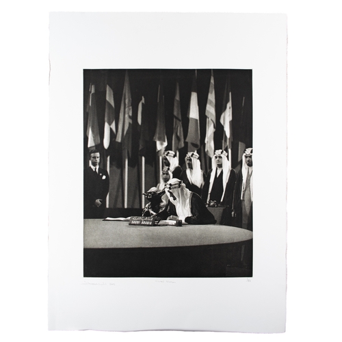 274 - Shaweesh (b. 1990)United Nation (Yoda), 2013Photographic print on paperNumbered 1/25Signed and inscr... 