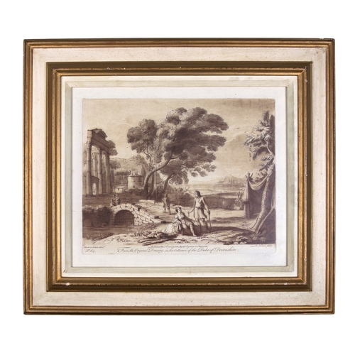 291 - After Claude LorrainFigures in a landscapePrinted by Richard EarlomFrom the Dr Mohammed S Farsi Coll... 