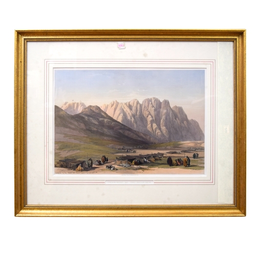 293 - David Roberts (1796 - 1864)A pair of Middle Eastern viewsLithograph on paperTo be sold without reser... 