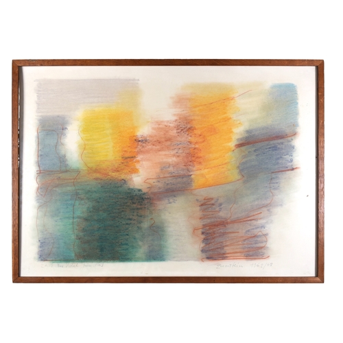 295 - Beat Jean Zumstein (Swiss, b. 1927)An abstract compositionWatercolour on paperSigned and dated botto... 