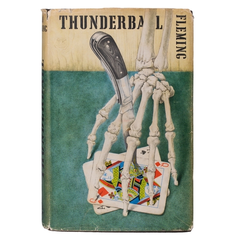 653 - Ian Fleming (1908 - 1964)ThunderballFirst EditionPublished by Johnathan Cape, 1961Hardback With... 