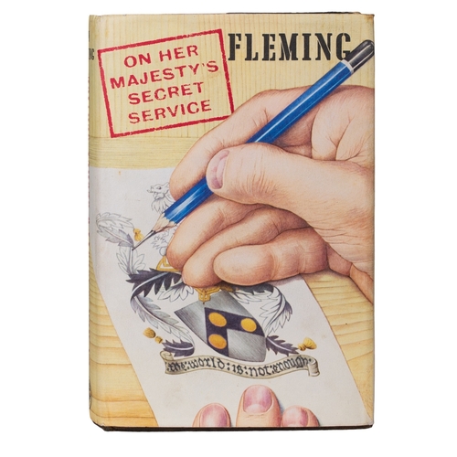 654 - Ian Fleming (1908 - 1964)On Her Majesty's Secret ServiceFirst EditionPublished by Johnathan Cape, 19... 