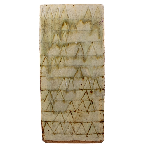 672 - 1970sA ceramic vase, inscribed at bottom 'IA W/A'Property of Pierre RouveDimensions:12.5 in. (H) x 5... 