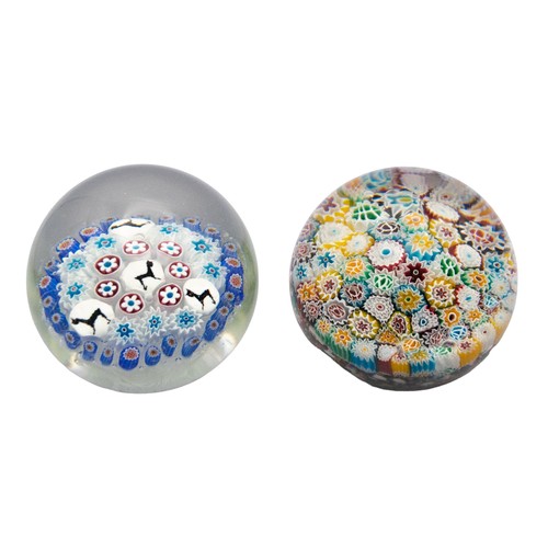 674 - Fratelli TosoMuranoCirca 1970A pair of blown glass paperweights