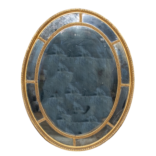 125 - Continental19th CenturyA large nine panel mirrorWith central panel surrounded by a border of eight f... 