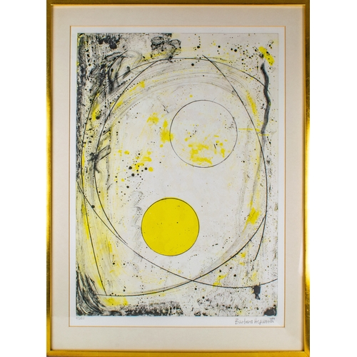 312 - Barbara Hepworth (1903 - 1975)Pastorale, 1968Three colour lithograph on wove paperSigned and numbere... 