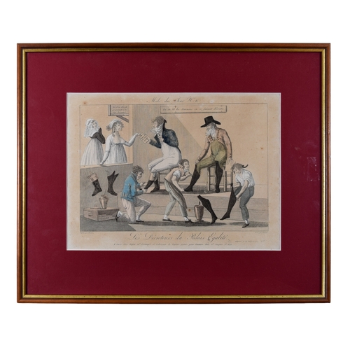 387 - A group of French Revolution themed printsAll framedTo be sold without reserveFrom the Gaia Servadio... 