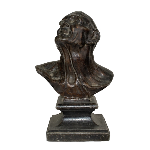 454 - ContinentalCircle of Franz Xaver MesserschmidtBronze bust of a manDimensions:(Including base) 10 in.... 