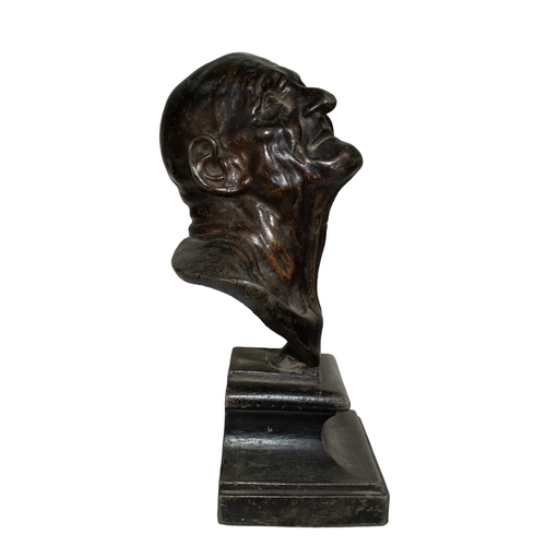 454 - ContinentalCircle of Franz Xaver MesserschmidtBronze bust of a manDimensions:(Including base) 10 in.... 