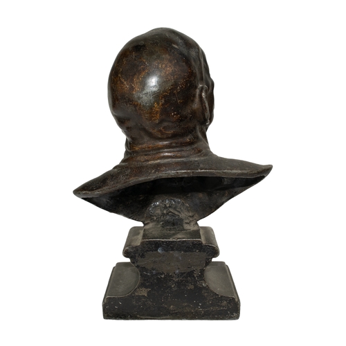 454 - ContinentalCircle of Franz Xaver MesserschmidtBronze bust of a manDimensions:(Including base) 10 in.... 