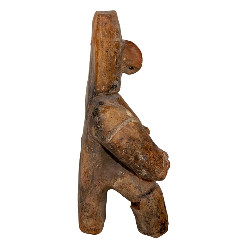 506 - Pre-ColumbianQuimbayaA terracotta figureTo be sold without reserveDimensions: 7.5 in (H) x 6.5 in. (... 