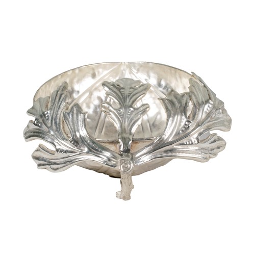 659 - Gabriella Crespi (Italian, 1922 - 2017)A silver plated acorn bowl, c. 1970SignedDimensions:10.5 in. ... 