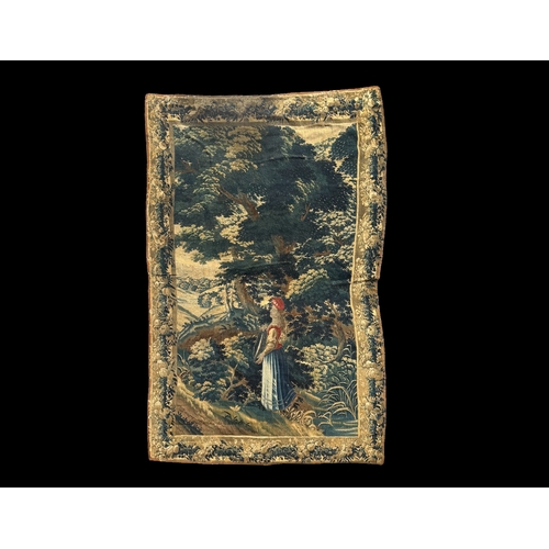 292 - Circa 1700A Brussels verdure tapestryDimensions:10 ft. (H) X 5 ft. (W)... 