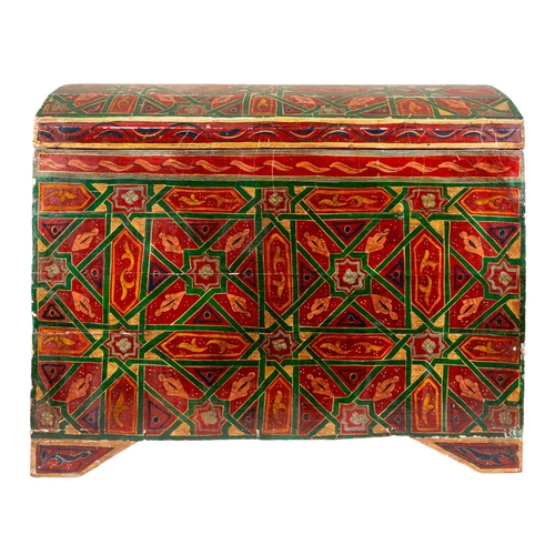 635 - East Asian20th CenturyA hand-painted chestTo be sold without reserveDimensions:21 in. (H) x 25 in. (... 