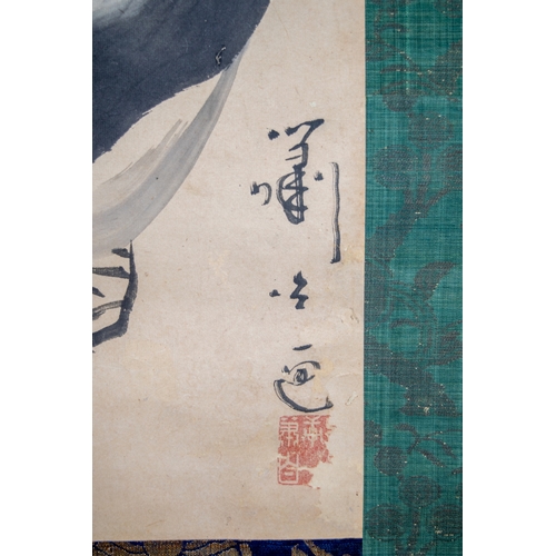 645 - JapaneseAfter Soga ShohakuPortrait of the Chinese poet and administrator Soshiki/Su Shi (1036-1101)D... 