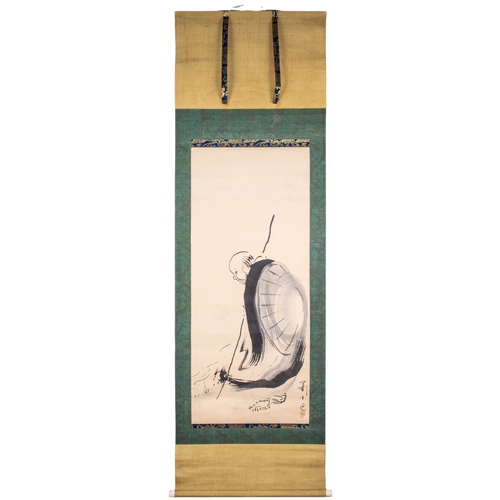 645 - JapaneseAfter Soga ShohakuPortrait of the Chinese poet and administrator Soshiki/Su Shi (1036-1101)D... 