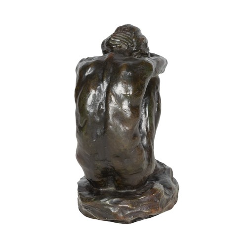 305 - Attributed to Aimé-Jules Dalou (French, 1838-1902)DespairSigned, 'DALOU'Inscribed with foundr... 