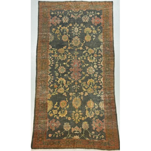 136 - A Ziegler Mahal carpetDimensions:146 in. (H) x 76 in. (W)