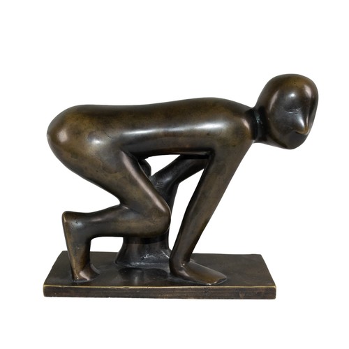 155 - Kenneth Armitage (1916 - 2002)Ready, Set, GoNumbered 3/6Signed, 'K A 3/6 / 1972/5'BronzeDimensions:6... 