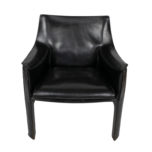 113 - ItalianMario Bellini for Cassini, CAB chair 4121977Dimensions:30.5 in. (H) x 26.25 in. (W) x 25 in. ... 