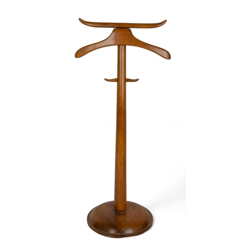 116 - ItalianMid centuryA stylised valet standTeakDimensions:37 in. (H) x 17 in. (W)... 