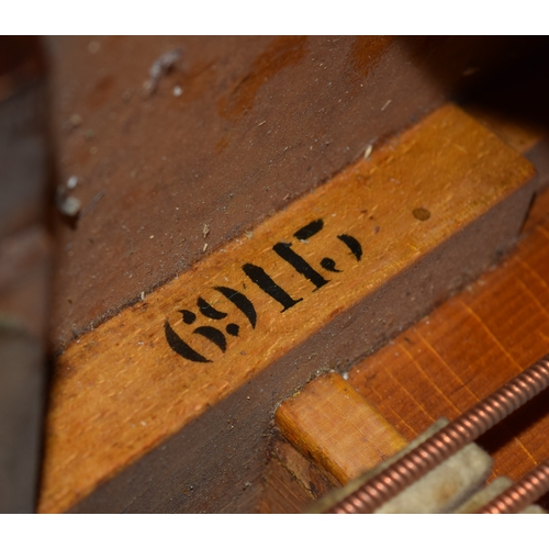 127 - French, Louis XV styleA unique giltwood and japanned boudoir grand piano.The movement by Erard, No. ... 