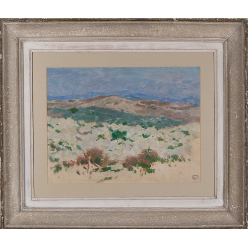 290 - Henri Sené (1889 – 1961)An oil sketch of a landscapeStudio stamp lower rightOil on pape... 