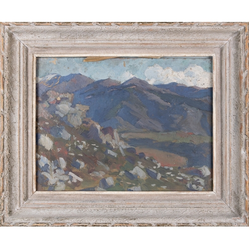 291 - Henri Sené (1889 – 1961)A mountainous landscapeSigned lower left, 'Sené'With Stu... 