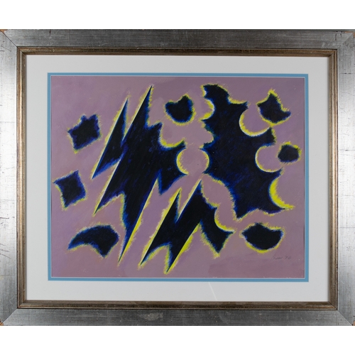 303 - William Gear (1915 - 1977)Floating Forms1976Signed and dated lower right, 'Gear 76' Acrylic on ... 