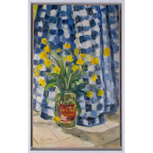 324 - Paul Maze (French, 1887-1979)Still life with yellow flowersOil on canvasSigned lower leftProvenance:... 