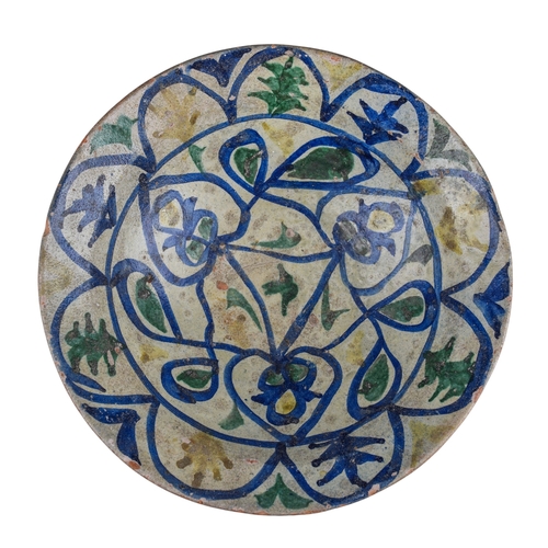 475 - AfghanEarly 19th centuryA hand painted bowlDimensions:4 in. (H) x 11 in. (W)... 