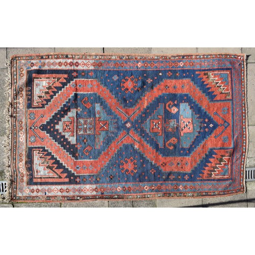 143 - A Kazakh carpetDimensions:89 in. (H) x 52 in. (W)