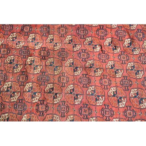 144 - Afghan, a Bokhara carpetDimensions:123 in. (H) x 90 in. (W)