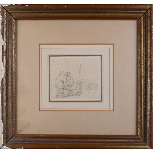 247 - George Chinnery (1752 - 1852)Two preparatory sketches of cooliesPencil on paperDimensions:[a] 10.5 i... 