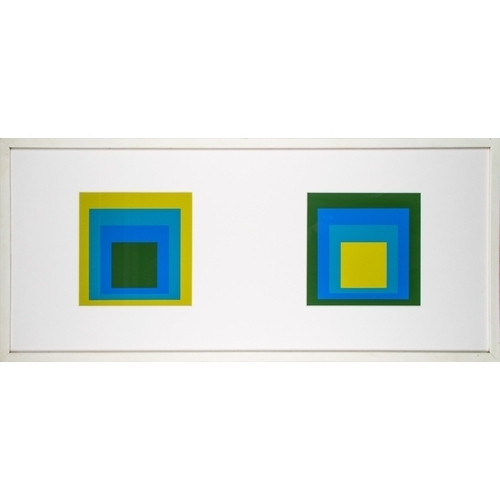 327 - Josef Albers (German/American, 1888-1976)Portfolio I, Folder V from Formulation: Articulation1972Scr... 