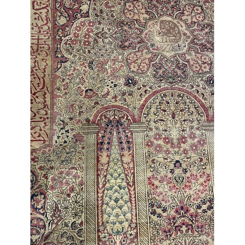 150 - Persia19th CenturyA Laver Kirman carpetDimensions:3.57 x 2.78 metres141 in. (H) x 109 in. (W)... 