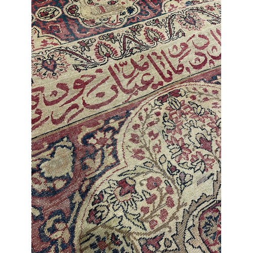 150 - Persia19th CenturyA Laver Kirman carpetDimensions:3.57 x 2.78 metres141 in. (H) x 109 in. (W)... 