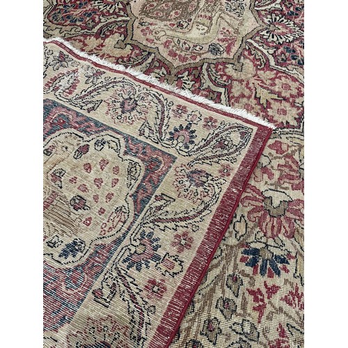 150 - Persia19th CenturyA Laver Kirman carpetDimensions:3.57 x 2.78 metres141 in. (H) x 109 in. (W)... 