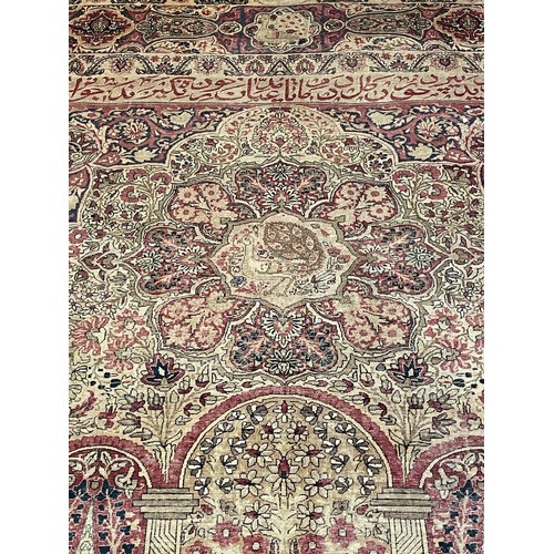 150 - Persia19th CenturyA Laver Kirman carpetDimensions:3.57 x 2.78 metres141 in. (H) x 109 in. (W)... 