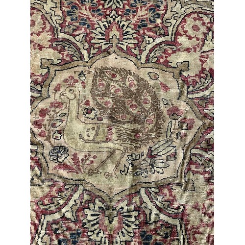 150 - Persia19th CenturyA Laver Kirman carpetDimensions:3.57 x 2.78 metres141 in. (H) x 109 in. (W)... 