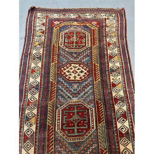 280 - Antique, CaucasianA Kazak rugDimensions:190 cm x 90 cm