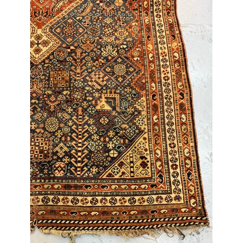 282 - Late 19th centuryA Qashqai carpetDimensions:212 cm x 128 cm